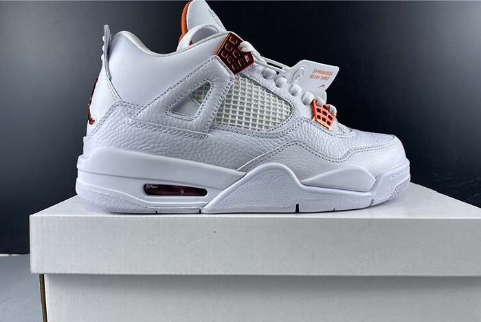 air jordan 4 orange metallic  ct8527-114