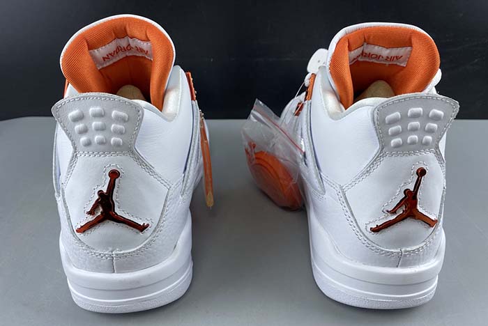 air jordan 4 orange metallic  ct8527-114