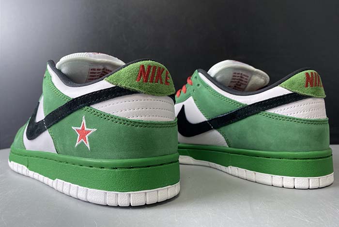 nike dunk low pro sb heineken 304292-302