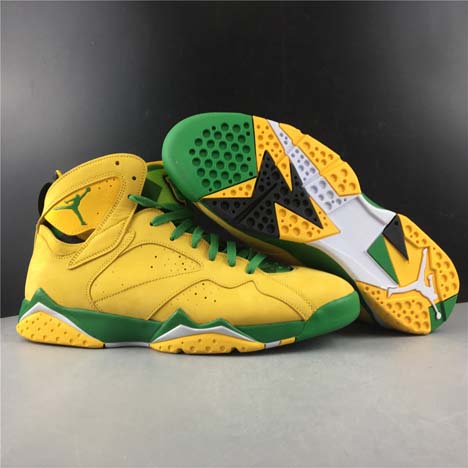 air jordan 7 “oregon ducks” pe at3375-300