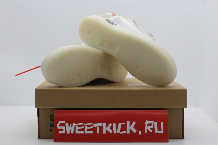 nike air force 1 low off-white all white ao4606-100
