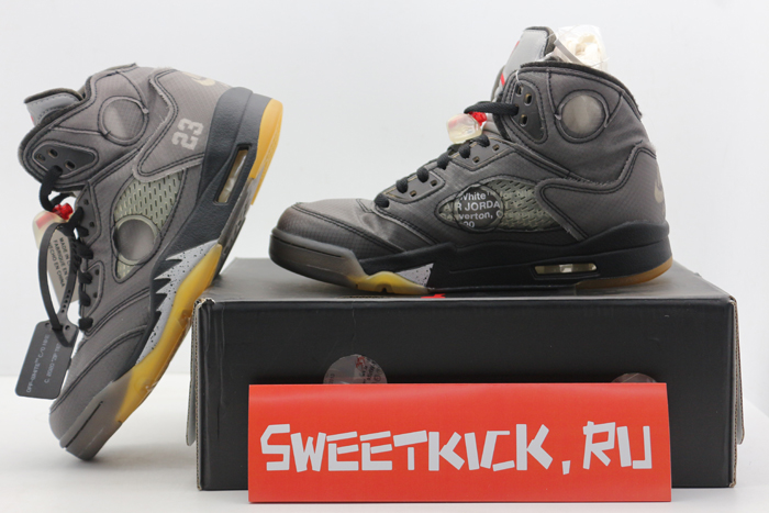 air jordan 5 xoff white ct8480-001