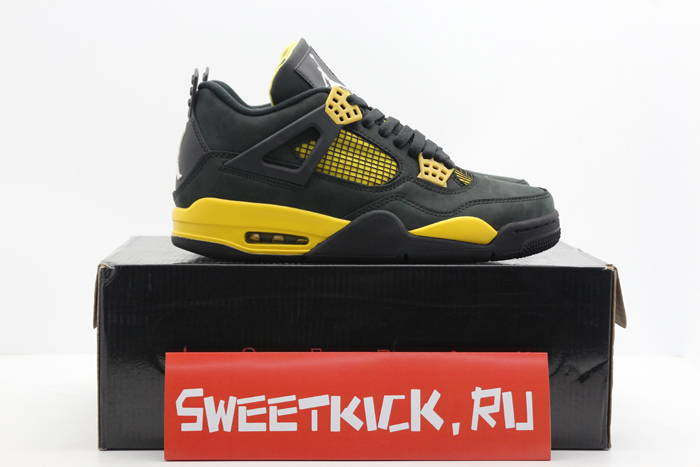 air jordan 4 retro thunder (2012) - 308497-008
