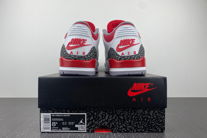 air jordan 3 og “fire red”  dn3707-160