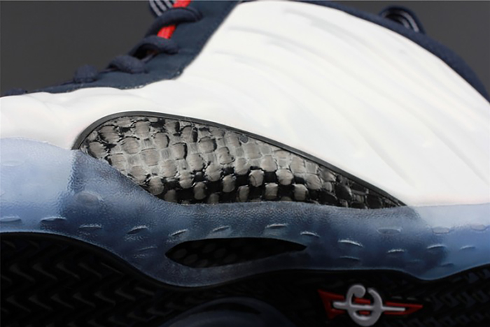 nike air foamposite one "olympic" university red/ white mens 575420-400
