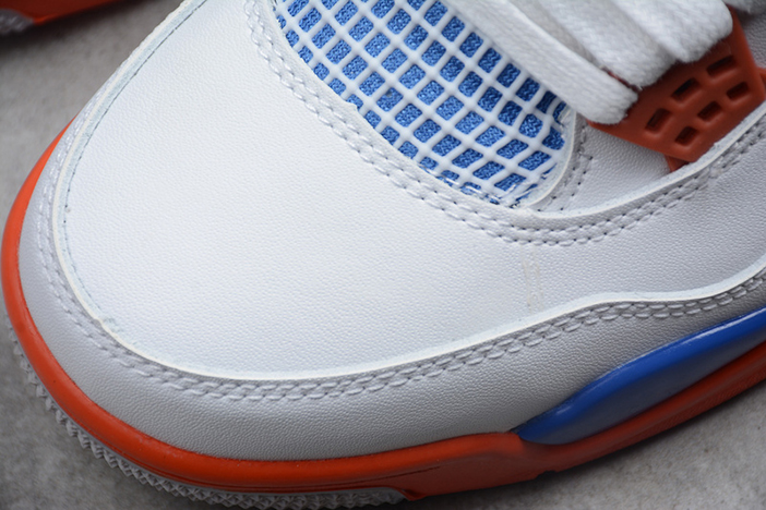 air jordan 4 white/bright crimson-royal blue 308497-171